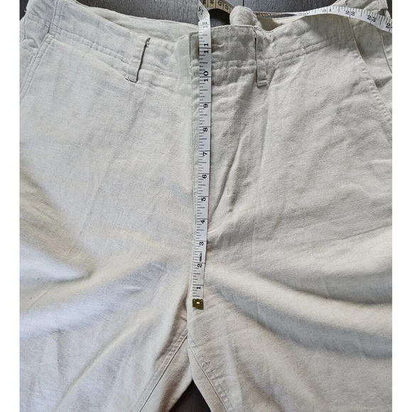 Geoffrey Beene Men's Linen Blend Chino 5 Pocket Walking Shorts Sz 36 10" Inseam - Picture 6 of 9